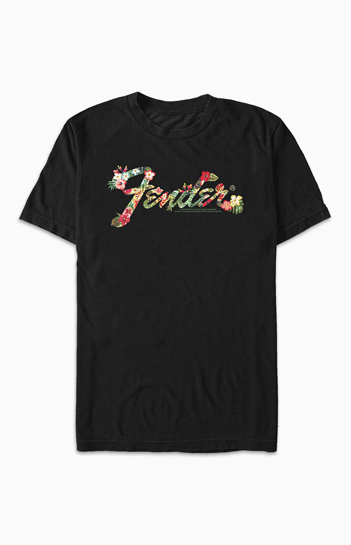 Fender Tropical Logo T-Shirt