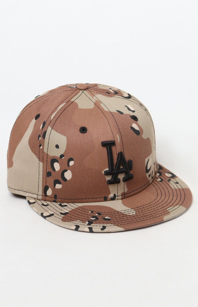 Camouflage Dodgers Fitted Hat