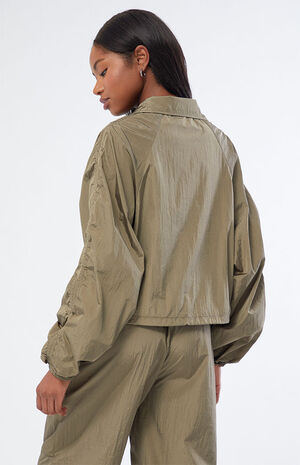 Lightweight Ruched Jacket image number 4