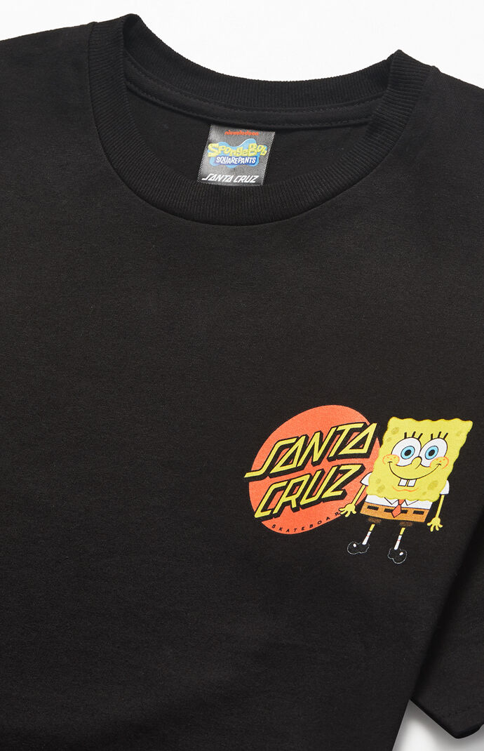 Santa Cruz X Spongebob Group T Shirt Pacsun