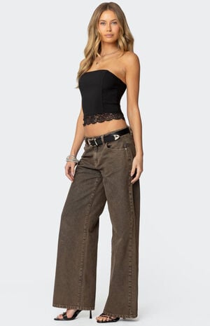 Elaina Lacey Strapless Corset image number 4