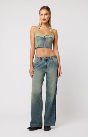 99 Roxie Raw Baggy Jeans image number 4