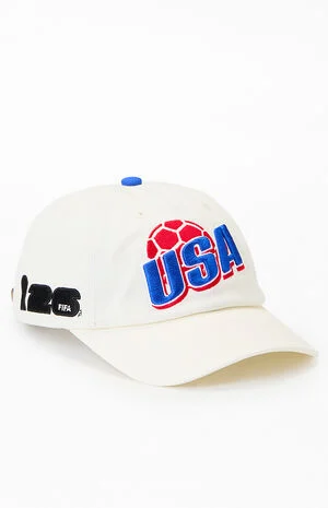 Embroidered USA Midfield Dad Hat image number 1