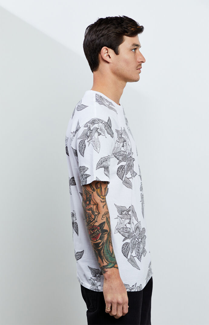 Dipper Foliage Print T-Shirt