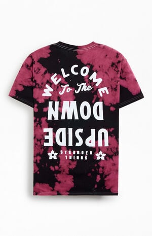 Stranger Things Welcome To The Upside Down T-Shirt image number 1