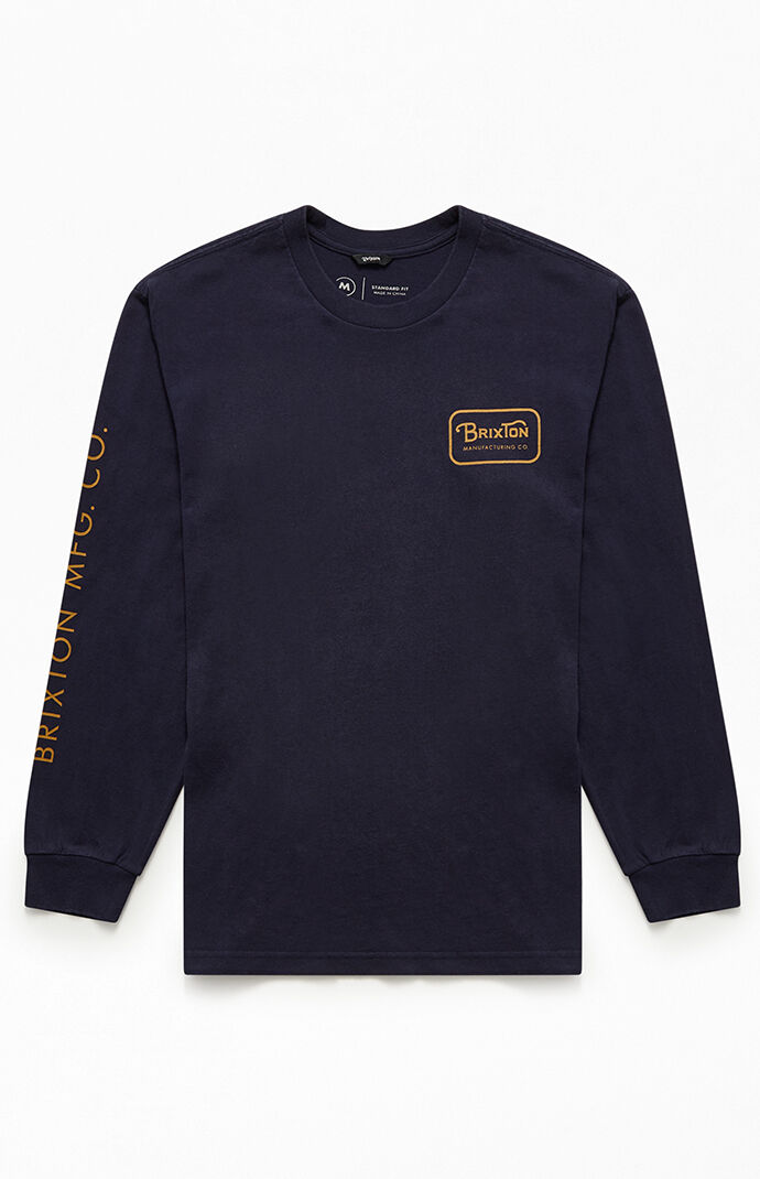 Navy Grade Long Sleeve T-Shirt
