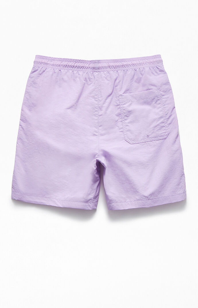 lavender swim trunks