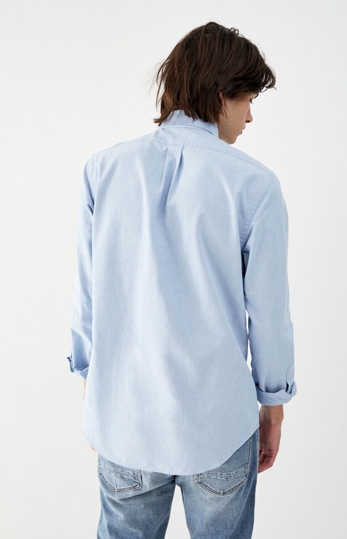 Long Sleeve Oxford Button Up Shirt