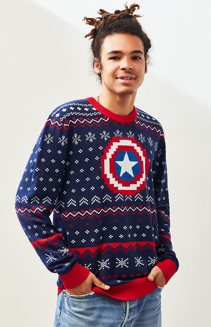 Captain America Holiday Sweater