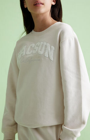 Chenille Logo Crew Neck Sweatshirt image number 6