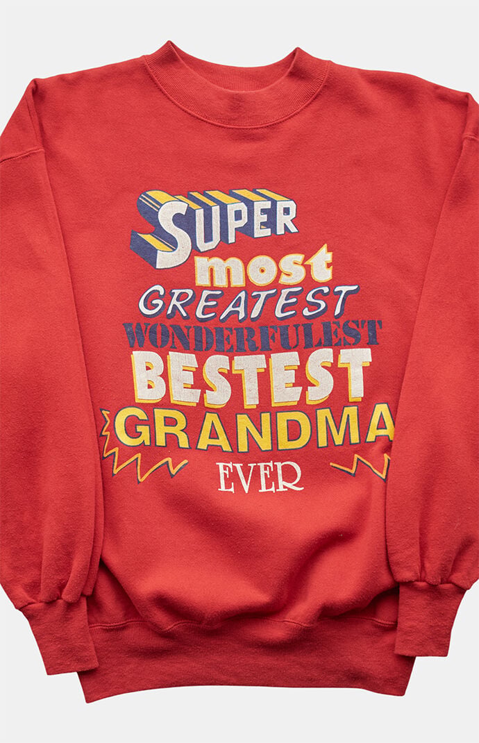 PS VINTAGE '90s Best Grandma Sweatshirt