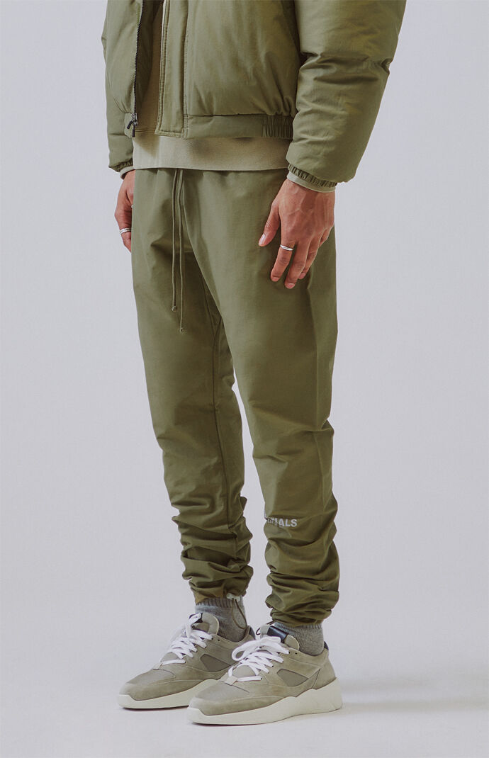 pacsun nylon track pants