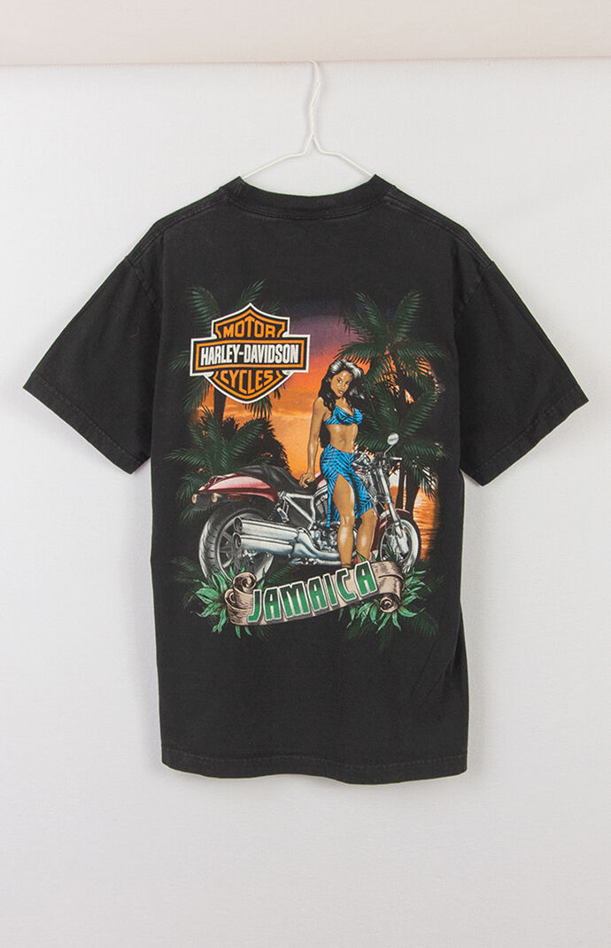 Upcycled Jamaica Harley T-Shirt