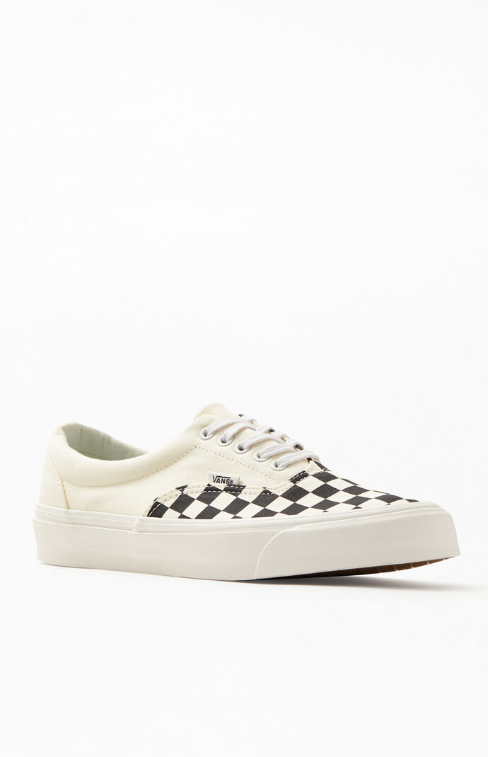 Vans Black \u0026 White Podium Check Era 