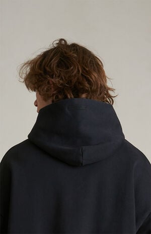 Black Heavy Fleece Hoodie image number 5