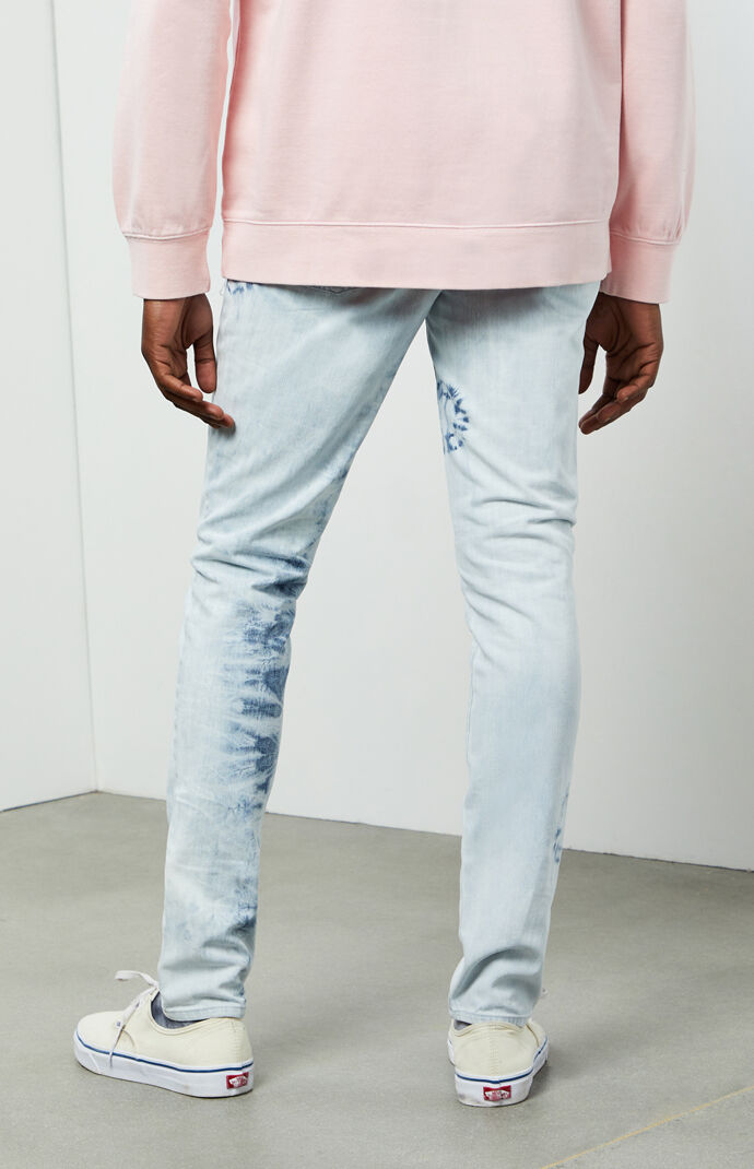 Harrison Bleached Stacked Skinny Jeans