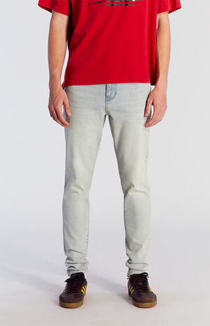 Stretch Light Indigo Stacked Skinny Jeans