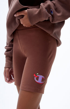 x KNC Beauty Brown Everyday Bike Shorts image number 2