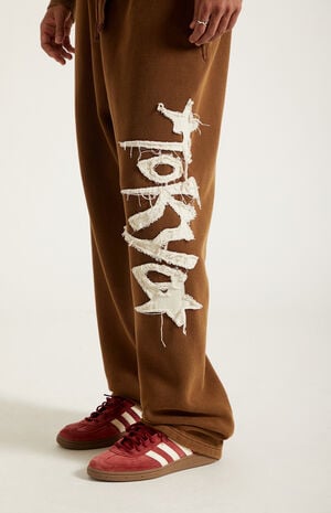 Tokyo Raw Applique Baggy Sweatpants image number 5