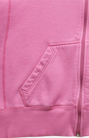 Pink 2000s Nike Zip Hoodie image number 2