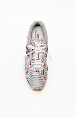 Burgundy & Gray 740 Sneakers image number 5