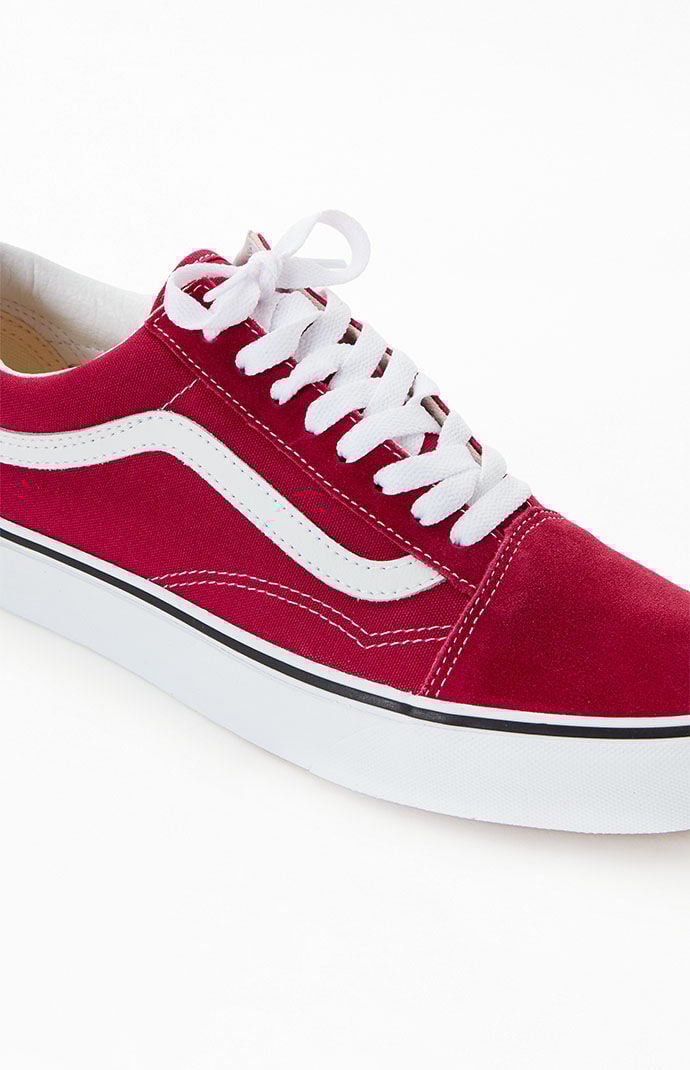 Rumba red vans best sale old skool