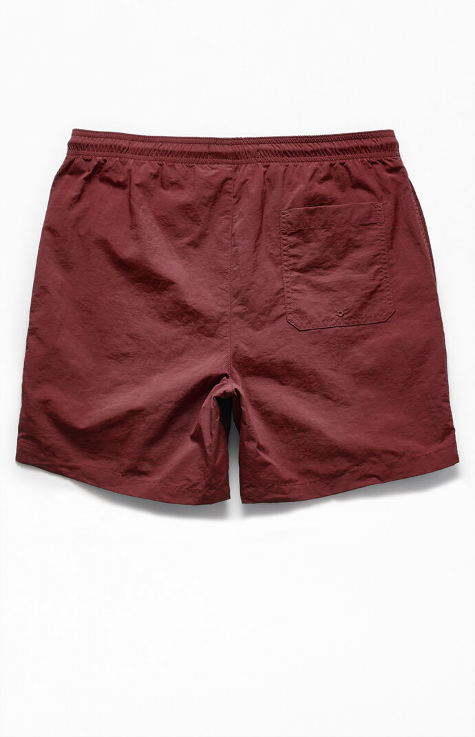 Solid 17" Swim Trunks