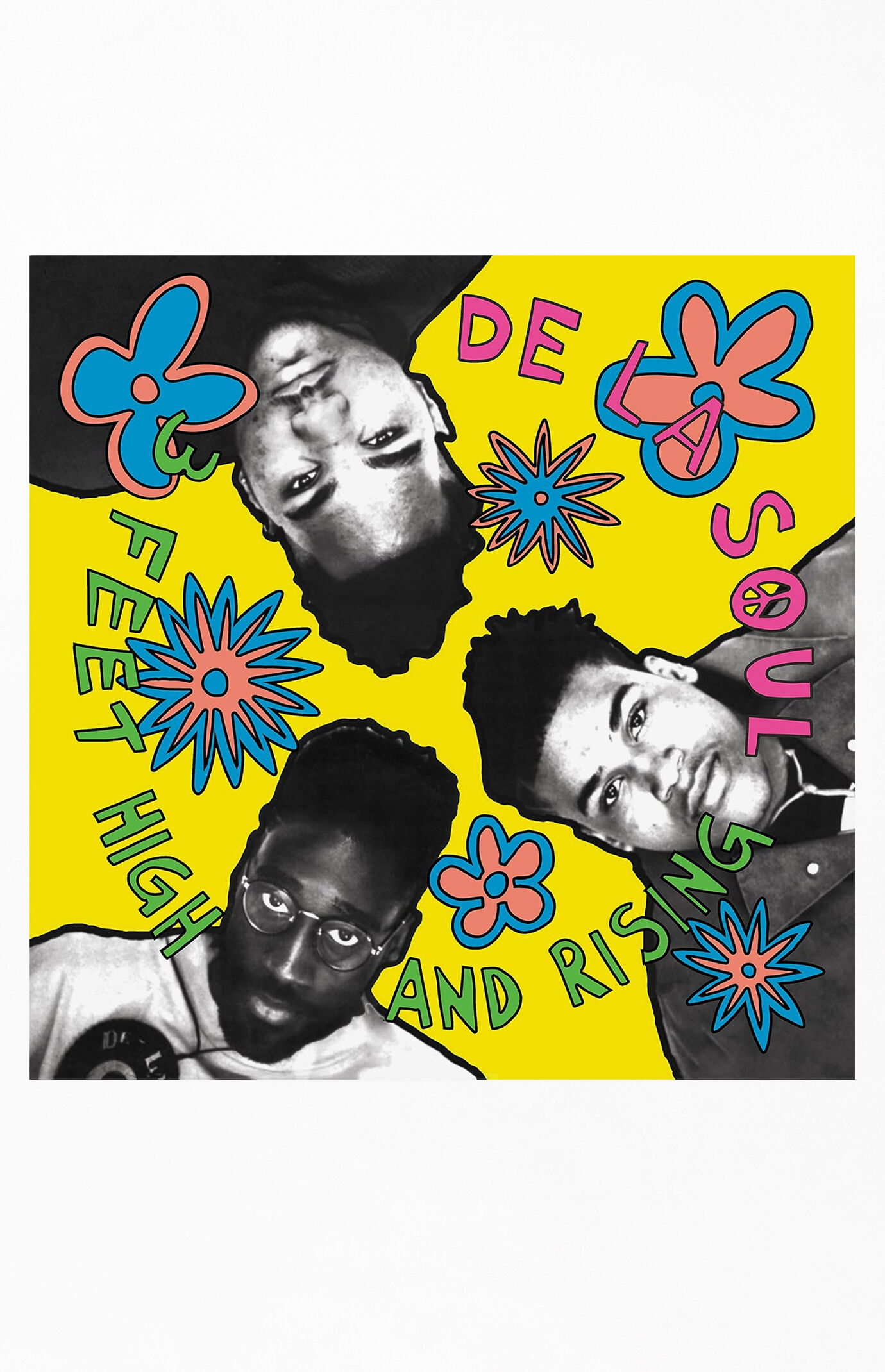 PacSun De La Soul 3 Feet High Vinyl Record (Magenta Vinyl)
