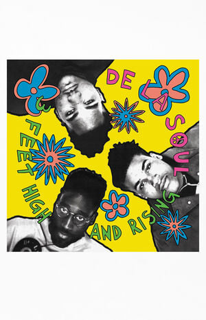 De La Soul 3 Feet High Vinyl Record (Magenta Vinyl) image number 1