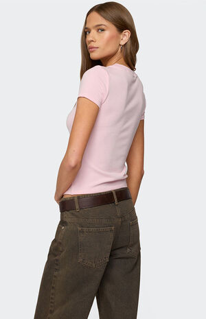 Daphney Ribbed T-Shirt image number 4