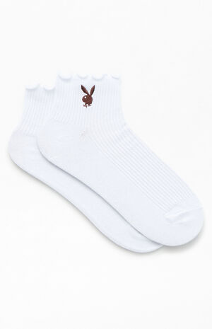 By PacSun Bunny Ruffle Socks image number 2