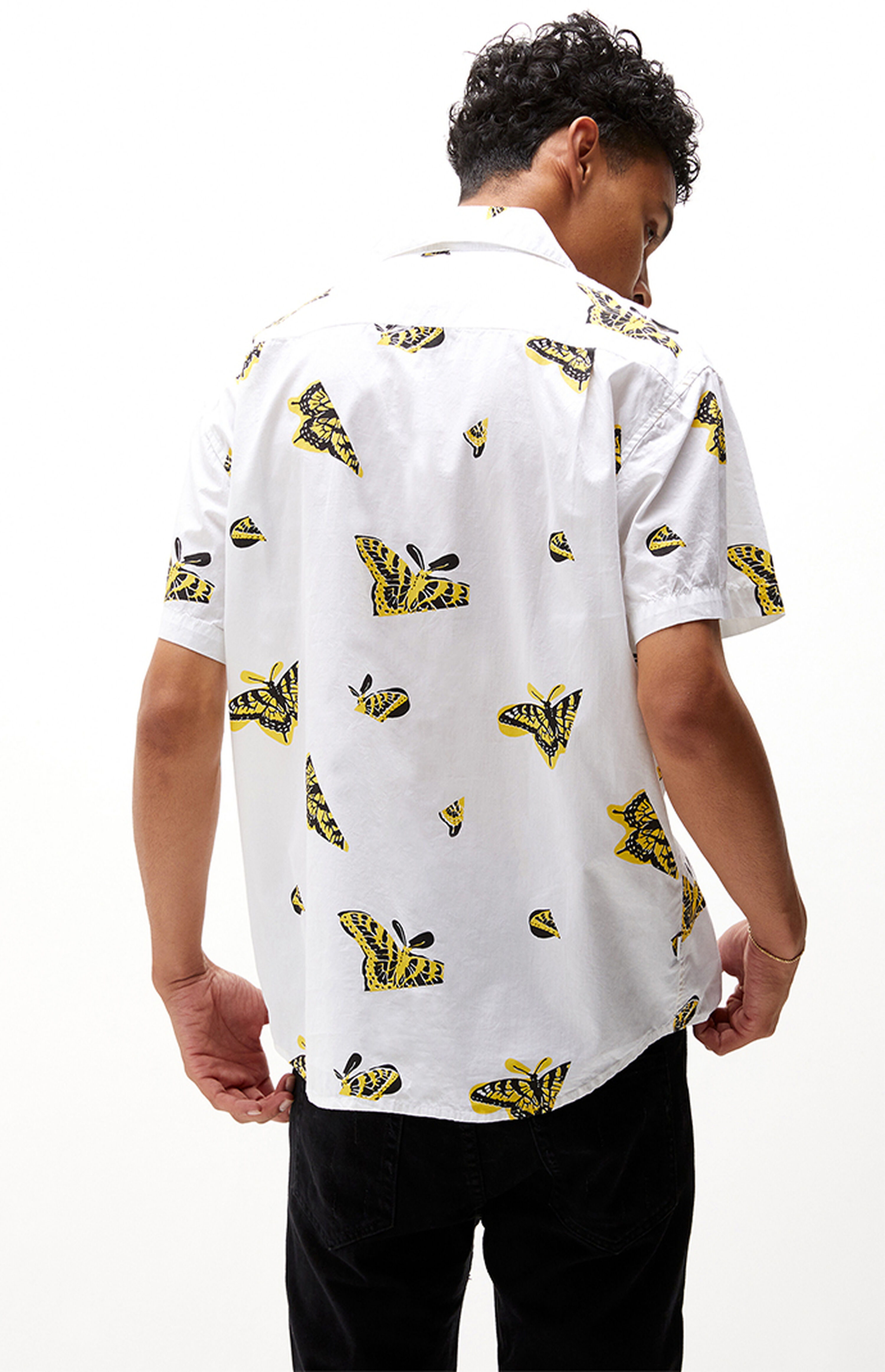 obey button up shirt