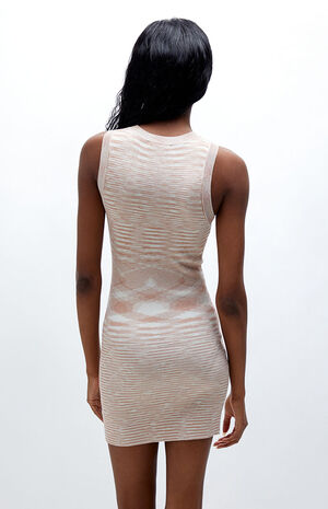 Space-Dye Bodycon Mini Dress image number 3