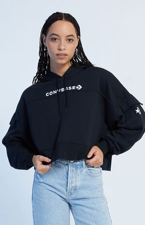 Fashion Cropped Hoodie image number 1