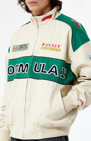 x PacSun Brown Pole Position Jacket image number 3