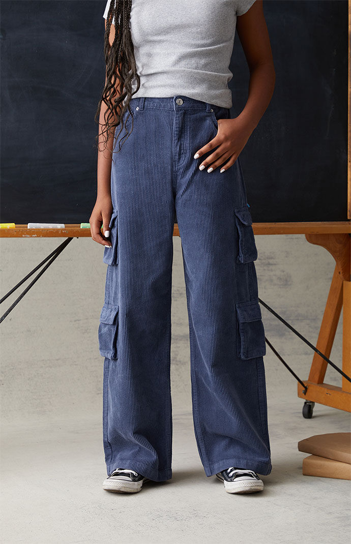 Corine blue skate pants pacsun online