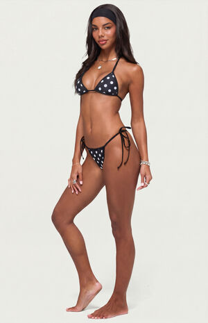 Tora Polka Dot Triangle Bikini Top image number 5