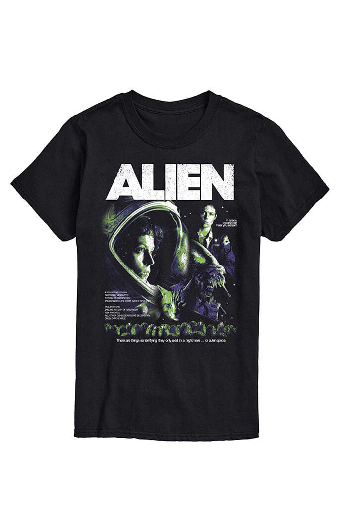 Hybrid Apparel Alien Collage T-Shirt