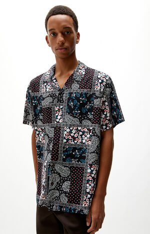 Floral Patch Resort Camp Shirt Floral Patch Resort Camp Shirt image number null