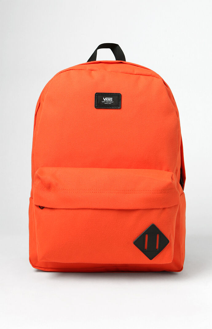 orange vans backpack