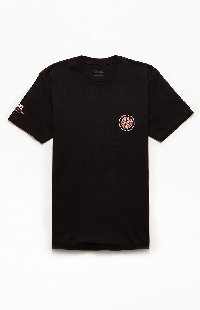 Warped Circle Checkered T-Shirt