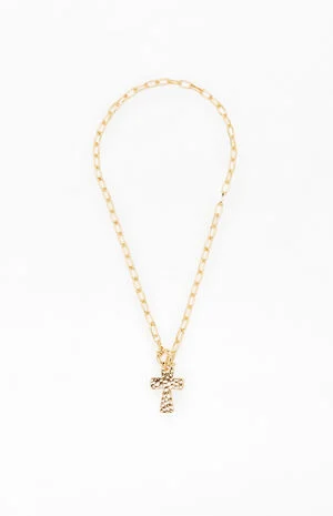 Cross Chain Pendant Necklace image number 1