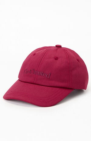 Burgundy Co-Created Dad Hat image number 4