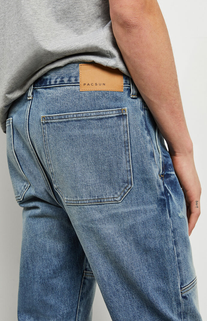 Wesley Medium Indigo Slim Fit Taper Jeans