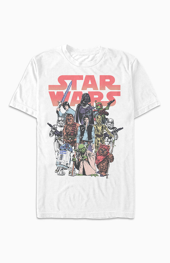 Pacsun star cheap wars shirt