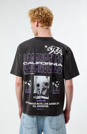 LA Coordinates Oversized T-Shirt image number 4