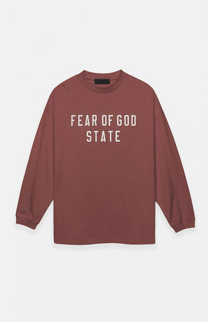 Crimson Heavy Long Sleeve T-Shirt image number 1