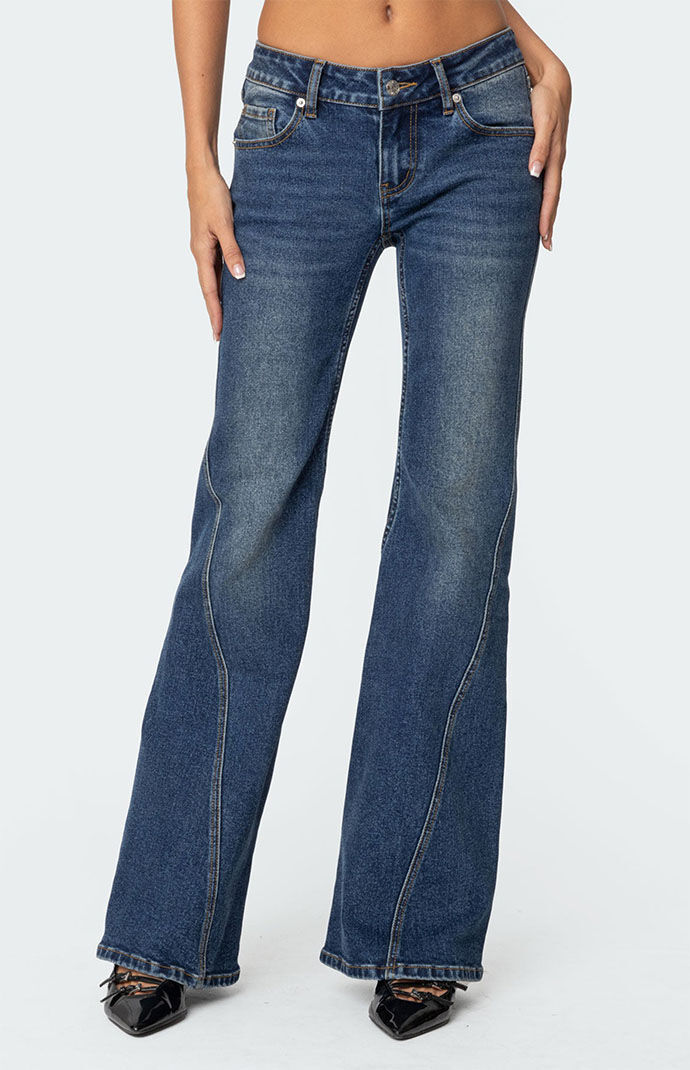 【in a row】Cold Cat Low Bootcut Denim Edikted Colton Bootcut Low Rise Jeans | PacSun