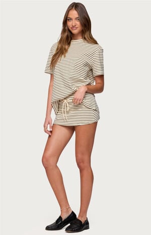 Brena Striped Mini Skort image number 4