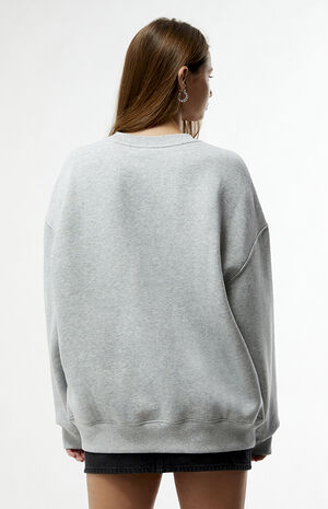 Alpha Chi Omega Offside Crew Neck Oversized Sweatshirt image number 3